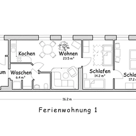 Apartment Weißes Roß *